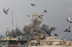 Smoke rises over Tehran at the start of Operation Epic Fury in 2026 - source: Reuters