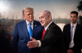 President Donald Trump and Prime Minister Binyamin Netanyahu - source: The White House