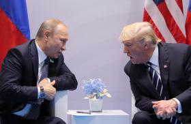 Trump in a Meeting with Putin