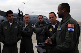 USAF and IDF personnel participate in a joint exercise - source: U.S. Government