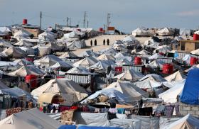 A view of the Al-Hawl (or Al-Hol) ISIS detention camp in Syria - source: Reuters